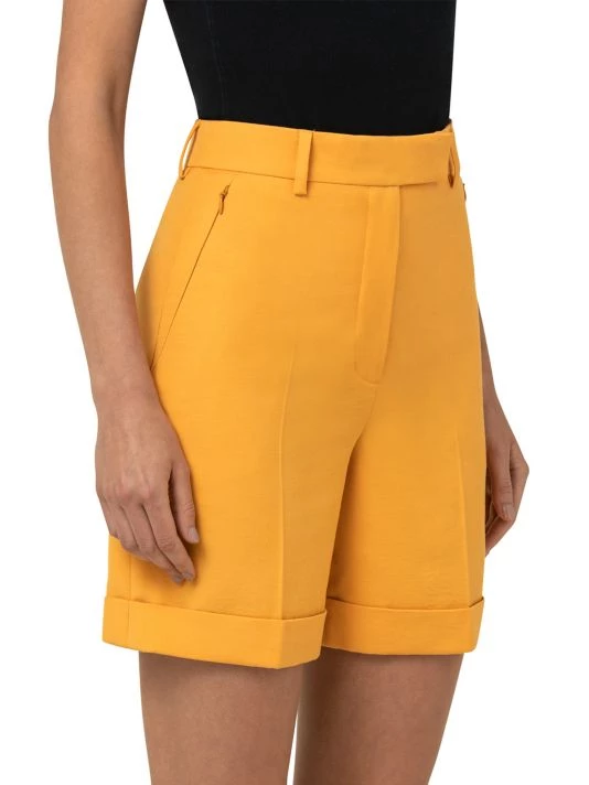 Akris Tailored Cotton & Silk Shorts 5 Akris Tailored Cotton & Silk Shorts - Image 3