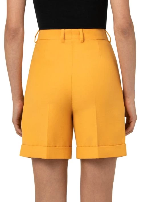 Akris Tailored Cotton & Silk Shorts 6 Akris Tailored Cotton & Silk Shorts - Image 4