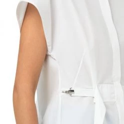 Akris Silk & Cotton Tie-Waist Shirt 13 Akris Silk & Cotton Tie-Waist Shirt -Akris Sales Shop unnamed file 1013