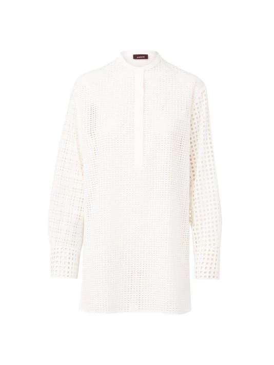 Akris Mesh Cotton Oversized Tunic 3 Akris Mesh Cotton Oversized Tunic