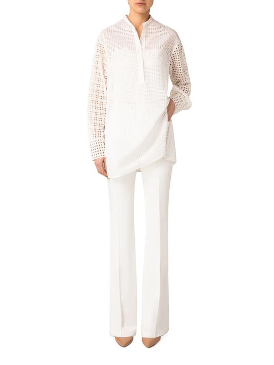 Akris Mesh Cotton Oversized Tunic 4 Akris Mesh Cotton Oversized Tunic - Image 2