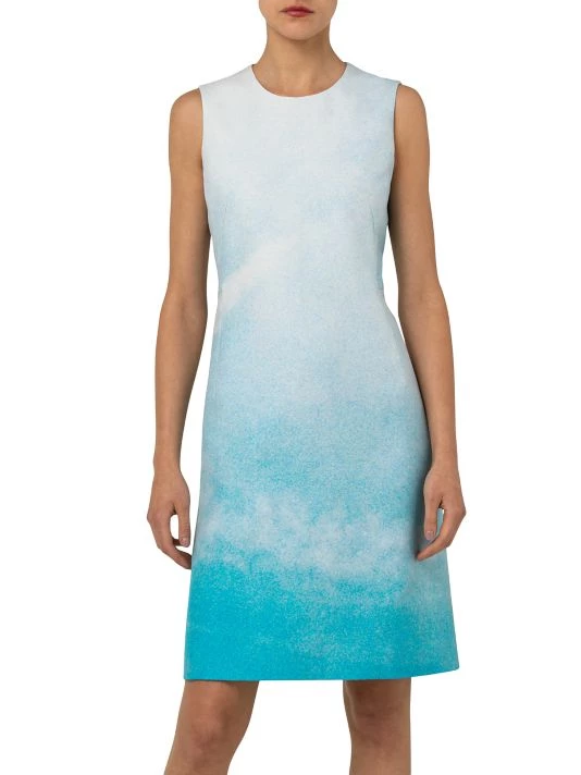 Akris St. Gallen Sky Sheath Dress 5 Akris St. Gallen Sky Sheath Dress - Image 3