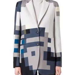 Akris Wool Colorblocked Jacket -Akris Sales Shop unnamed file 1044