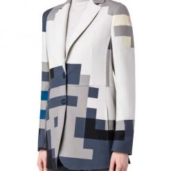 Akris Wool Colorblocked Jacket -Akris Sales Shop unnamed file 1045