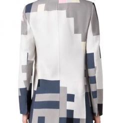 Akris Wool Colorblocked Jacket -Akris Sales Shop unnamed file 1046