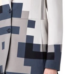 Akris Wool Colorblocked Jacket -Akris Sales Shop unnamed file 1048