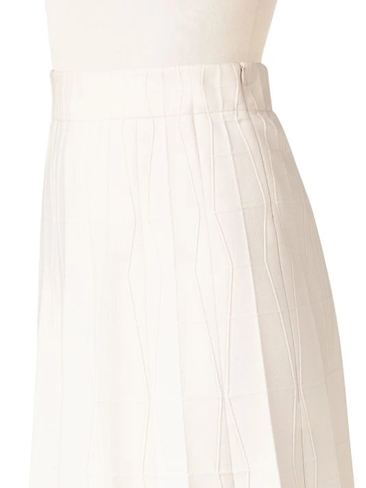 Akris Pleated Knit Virgin Wool Miniskirt 8 Akris Pleated Knit Virgin Wool Miniskirt - Image 6