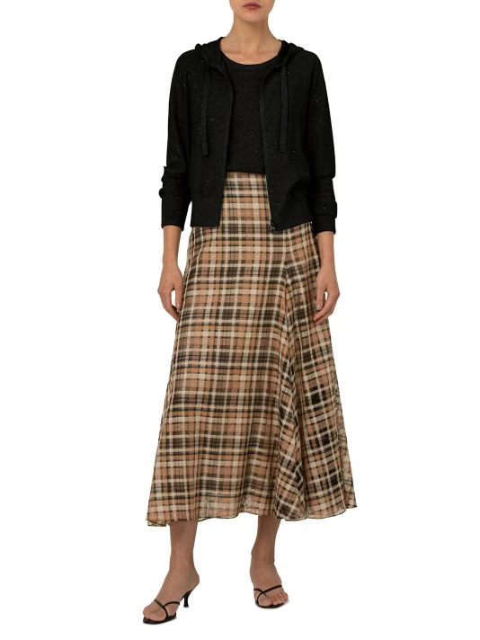 Akris Sequined Linen-Blend Zip Hoodie 4 Akris Sequined Linen-Blend Zip Hoodie - Image 2