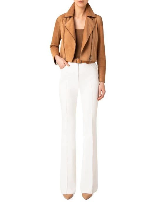 Akris Double Zip-Up Suede Jacket 4 Akris Double Zip-Up Suede Jacket - Image 2