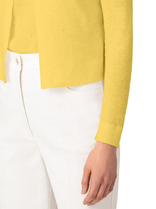 Akris Cropped Sequin-Embroidered Cardigan 8 Akris Cropped Sequin-Embroidered Cardigan - Image 6