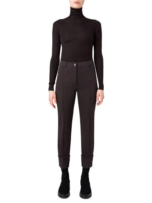 Akris Seamed Cuffed High-Rise Jeans 4 Akris Seamed Cuffed High-Rise Jeans - Image 2