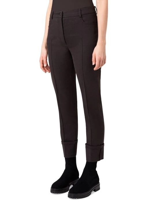 Akris Seamed Cuffed High-Rise Jeans 6 Akris Seamed Cuffed High-Rise Jeans - Image 4