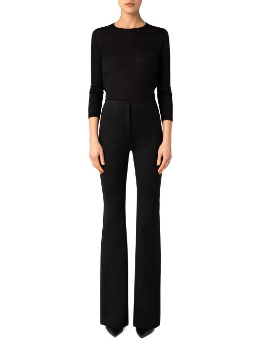 Akris Cashmere & Silk Sweater Black 4 Akris Cashmere & Silk Sweater Black - Image 2