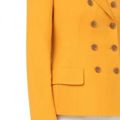 Akris Stretch Double-Breasted Jacket -Akris Sales Shop unnamed file 1174