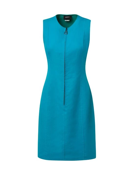 Akris Reversible Cotton Sheath Dress 3 Akris Reversible Cotton Sheath Dress