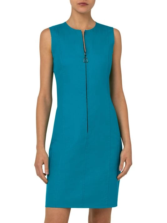 Akris Reversible Cotton Sheath Dress 8 Akris Reversible Cotton Sheath Dress - Image 6