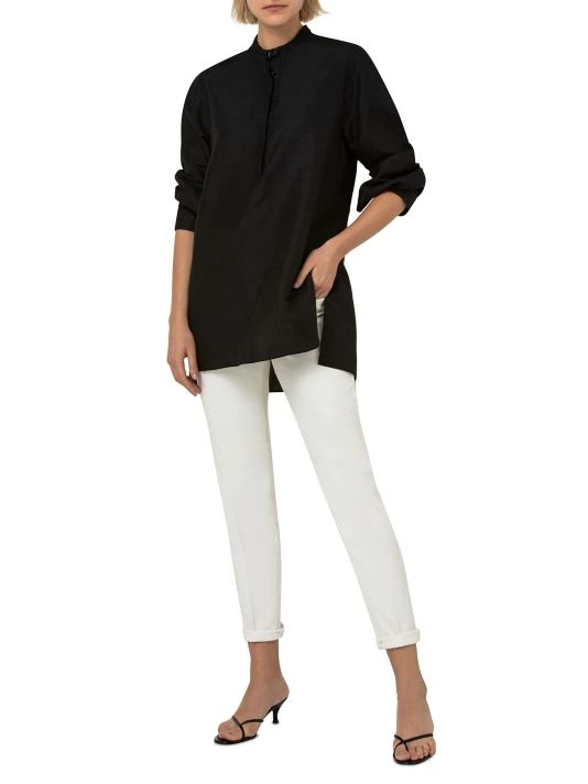 Akris Oversized Linen & Silk Tunic 4 Akris Oversized Linen & Silk Tunic - Image 2