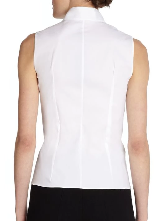 Akris Stand Collar Blouse 6 Akris Stand Collar Blouse - Image 4