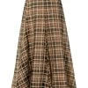 Akris Cotton & Silk Organza Plaid Skirt -Akris Sales Shop unnamed file 1200