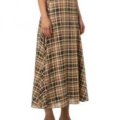 Akris Cotton & Silk Organza Plaid Skirt 9 Akris Cotton & Silk Organza Plaid Skirt -Akris Sales Shop unnamed file 1202