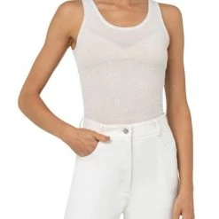 Akris Stretch Cotton Layered Top -Akris Sales Shop unnamed file 1216