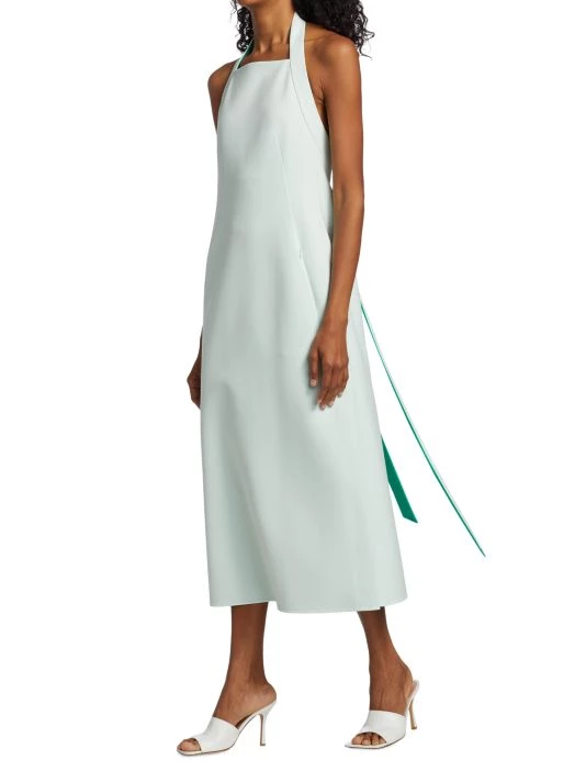 Akris Halter A-Line Midi-Dress 4 Akris Halter A-Line Midi-Dress - Image 2