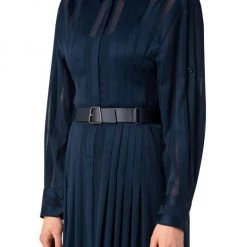 Akris Belted Semi-Sheer Striped Shirtdress 11 Akris Belted Semi-Sheer Striped Shirtdress -Akris Sales Shop unnamed file 1234