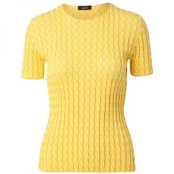Akris Trapezoid Rib-Knit Top