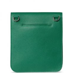 Akris Small Anouk Leather Messenger Bag Denim -Akris Sales Shop unnamed file 1253