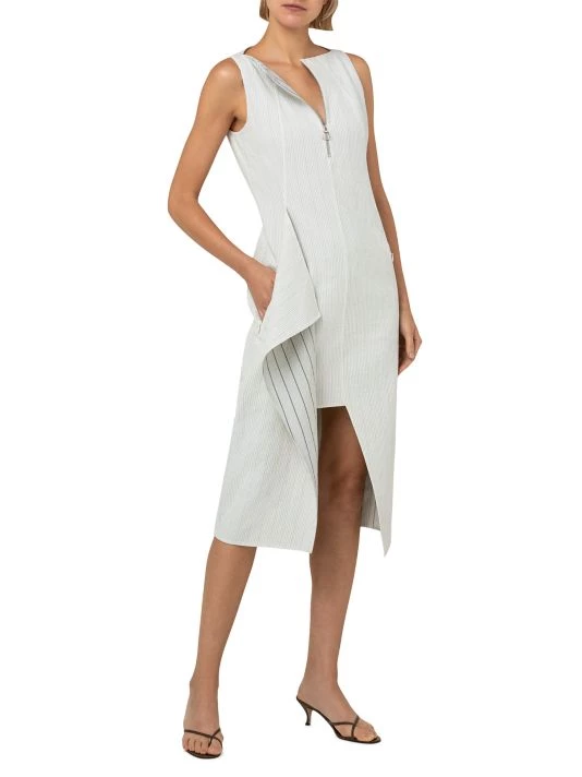 Akris Double-Face Cotton Apron Dress 4 Akris Double-Face Cotton Apron Dress - Image 2