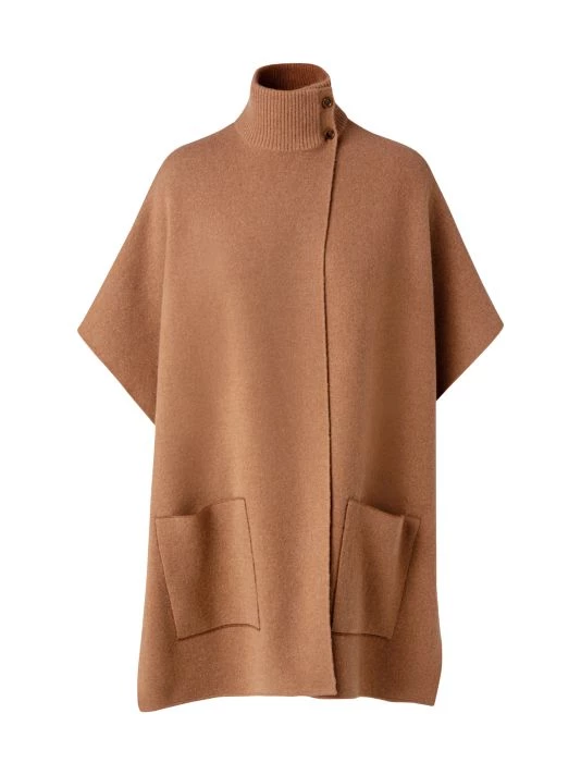 Akris Cashmere Reversible Cape 3 Akris Cashmere Reversible Cape