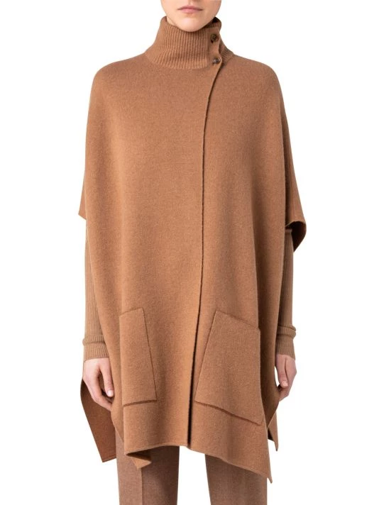 Akris Cashmere Reversible Cape 5 Akris Cashmere Reversible Cape - Image 3