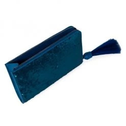 Akris Alexa Sequined Zip Pouch Royal Blue -Akris Sales Shop unnamed file 1283