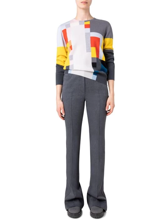 Akris Stretch Bootcut Trousers 4 Akris Stretch Bootcut Trousers - Image 2