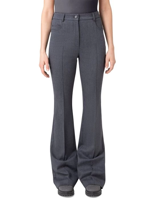 Akris Stretch Bootcut Trousers 5 Akris Stretch Bootcut Trousers - Image 3