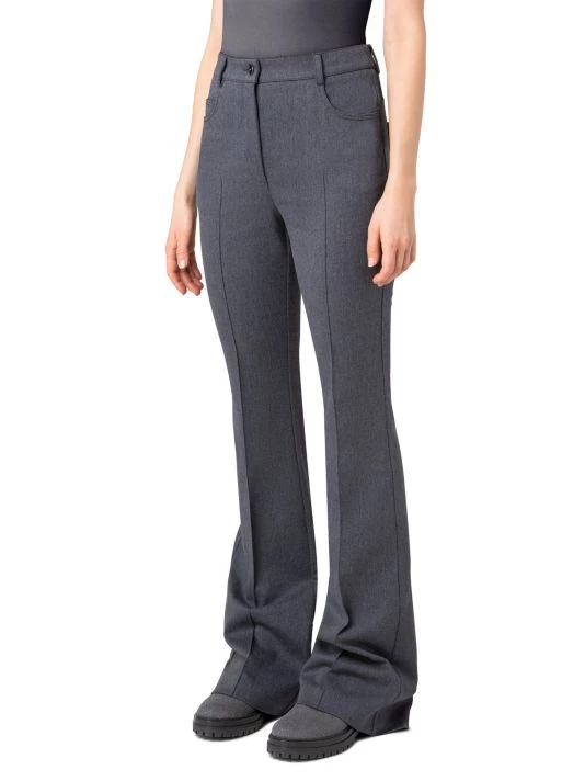 Akris Stretch Bootcut Trousers 6 Akris Stretch Bootcut Trousers - Image 4