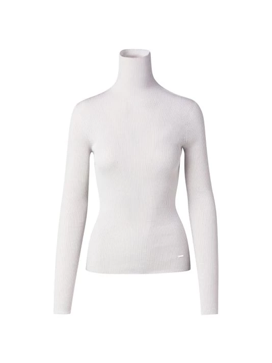 Akris Ribbed Turtleneck Top Gallus Green 8 Akris Ribbed Turtleneck Top Gallus Green - Image 6