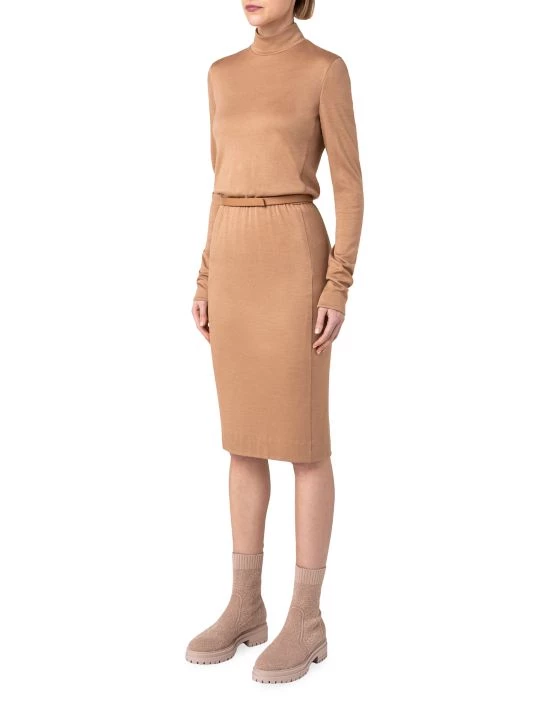 Akris Belted Sheath Dress 5 Akris Belted Sheath Dress - Image 3