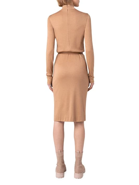 Akris Belted Sheath Dress 6 Akris Belted Sheath Dress - Image 4