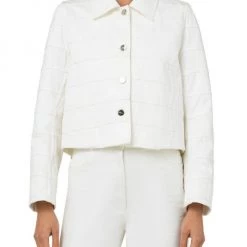 Akris Trapezoid Stretch Denim Jacket -Akris Sales Shop unnamed file 1326