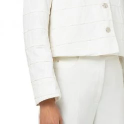 Akris Trapezoid Stretch Denim Jacket -Akris Sales Shop unnamed file 1329