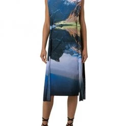 Akris Large Mountain Graphic Dress -Akris Sales Shop unnamed file 1338