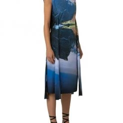 Akris Large Mountain Graphic Dress -Akris Sales Shop unnamed file 1339