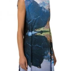 Akris Large Mountain Graphic Dress -Akris Sales Shop unnamed file 1341