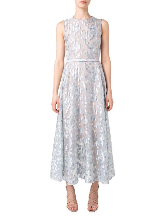 Akris Embroidered A-Line Dress 4 Akris Embroidered A-Line Dress - Image 2