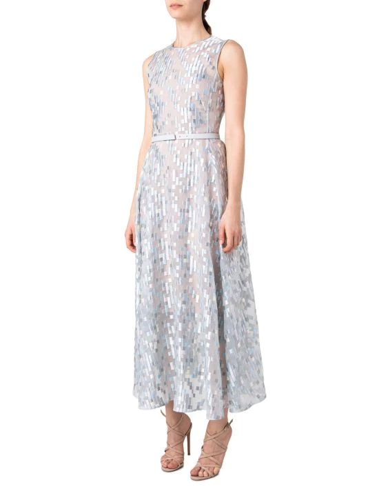 Akris Embroidered A-Line Dress 6 Akris Embroidered A-Line Dress - Image 4