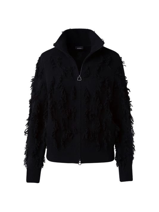 Akris Cashmere Blouson Jacket 3 Akris Cashmere Blouson Jacket