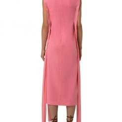 Akris Woven Trapezoid Front Midi-Dress -Akris Sales Shop unnamed file 1368