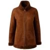 Akris Shearling Zip-Front Jacket