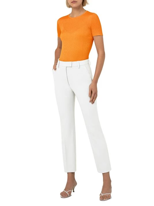 Akris Ribbed Silk-Blend Crewneck Top 4 Akris Ribbed Silk-Blend Crewneck Top - Image 2